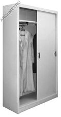  Металлический шкаф для одежды ШМО 24/3 К, 2000x1140x400 