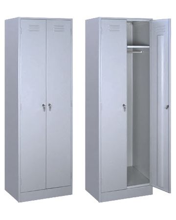  "ШР-22/800" Сварной  шкаф для одежды толщина 0,6 мм. 